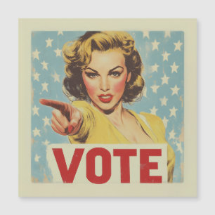 Convite Magnético Ação Patriótica: Votação!