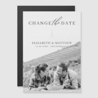 Alterar O Casamento De Foto Chic Minimalista De Da