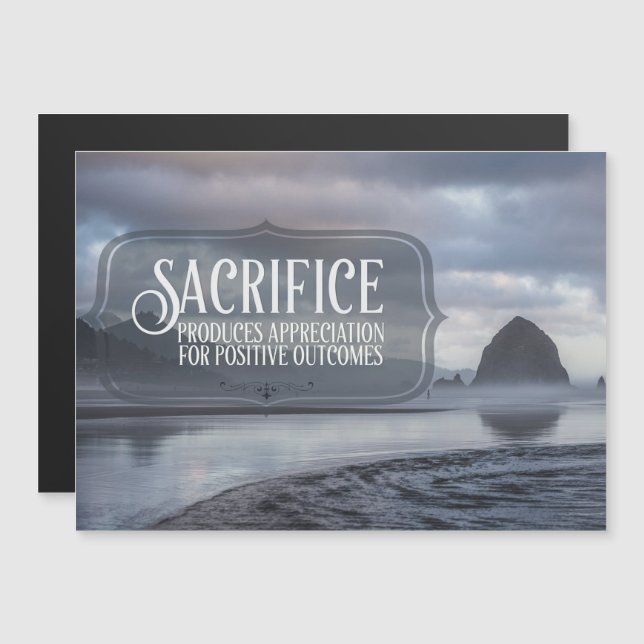 Convite Magnético Apreciação Por Resultados Positivos (Frente/Verso)