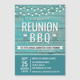 Convite Magnético Associação Familiar - Barbecue CHURRASCO Anual