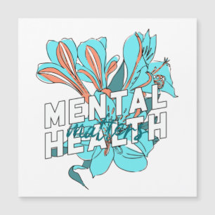 Convite Magnético Assuntos de Saúde Mental
