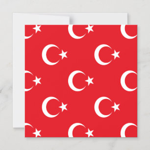 Convite Magnético Bandeira da Turquia