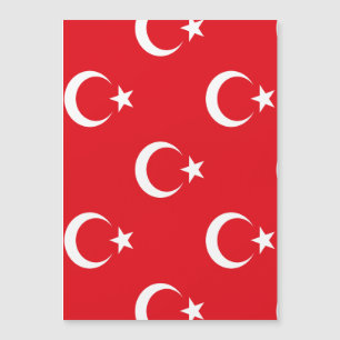 Convite Magnético Bandeira da Turquia