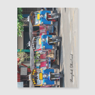 Convite Magnético Bangkok Tuk Tuks