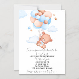 Convite Magnético Beauty Loved Baby Shower Invitation 