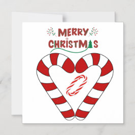 Convite Magnético Bengala de Natal
