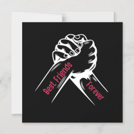 CONVITE MAGNÉTICO BEST FRIENDS FOREVER, MATCHING MY FRIENDS