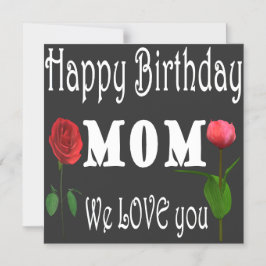 Convite Magnético Best Mom Birthday Design 