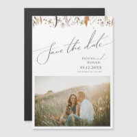 Boho Autumn Wildflower | Salvar a data