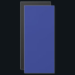 Convite Magnético Bold Minimal Wedding Invite in Deep Blue<br><div class="desc">Modern minimalist wedding design with solid deep blue backdrop – perfect for elegant summer or formal year-round weddings. Make a statement of modern elegance with this Bold Minimal Wedding Invitation on a Deep Blue Background. Designed for couples who appreciate clean lines and timeless sophistication, this minimalist wedding invite blends bold...</div>