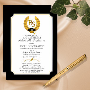 Convite Magnético BS - Diploma de Bacharel em Ciências Graduação