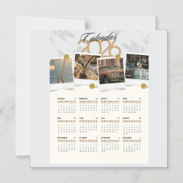 Convite Magnético Calendário 2026