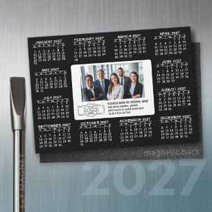 Convite Magnético Calendário 2026 com o logotipo Acelerador de Infor