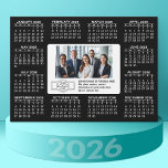 Convite Magnético Calendário com logotipo do Magnet de Informações d<br><div class="desc">Um item muito útil para a escola ou para o escritório doméstico. Isto mostra uma exibição de ano de cheio de todas as datas. Um calendário impresso em um ímã combina praticidade com conveniência, transformando um espaço de trabalho essencial em uma ferramenta de gerenciamento de tempo. Este design inovador apresenta...</div>