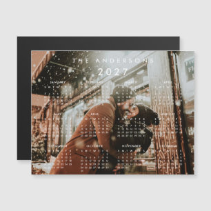 Convite Magnético Calendário Personalizado de Fotos 2027