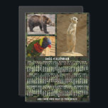Convite Magnético Camuflagem de Calendário 2025 Adicionar 3 Fotos Pe<br><div class="desc">Neste ano de 2025, um ímã de calendário mensal personalizado mostra os dias da semana para cada mês em branco sobre um fundo de camuflagem verde e marrom. Este é um calendário anual simples e ousado para ajudá-lo a conquistar o novo ano. Sempre saiba qual é a data e verifique...</div>