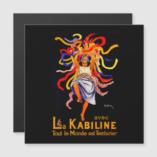 Convite Magnético Cartaz Publicitário La Kabiline de Leonetto Cappie