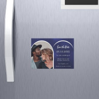 Casamento branco-azul com arco fotográfico Salvar