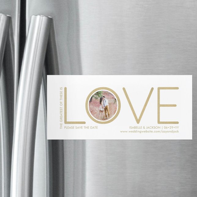 Convite Magnético Casamento de Foto de Amor Verso Corinthians Salve  (Criador carregado)