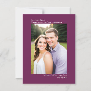 Convite Magnético Casamento Salve a data Gabinetes de fotos verticai