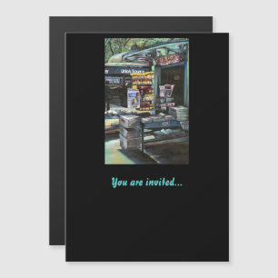 Convite Magnético Chrysocolia Morning, Union Square, NYC