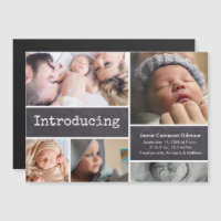 Colagem de fotos em quadro de chalkboard Apresenta