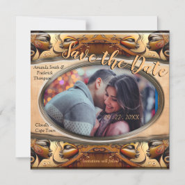 Convite Magnético Design moderno egípcio, islâmico, árabe e africano