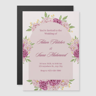CONVITE MAGNÉTICO DIA DO CASAMENTO 2026 JUNHO