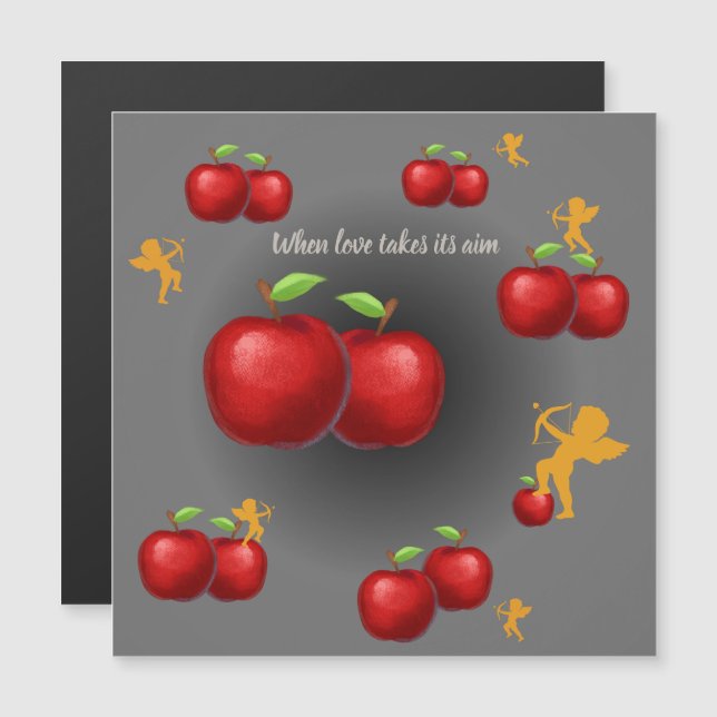 Convite Magnético Divine Love (Frente/Verso)