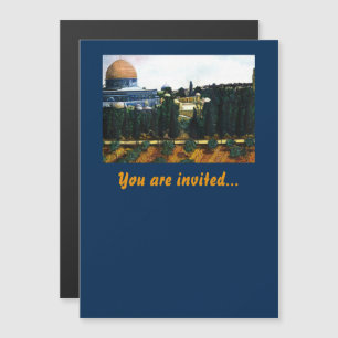 Convite Magnético Domo da Pedra, Jerusalém