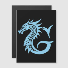 Convite Magnético Dragon Styled Letter G, Dragon Alphabet, Monogram