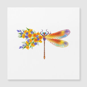 Convite Magnético Dragonfly Amarelo