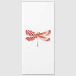 Convite Magnético Dragonfly com joalheria sakura