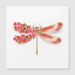 Convite Magnético Dragonfly com joalheria sakura