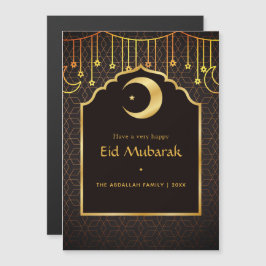 Convite Magnético Eid Mubarak Saudação