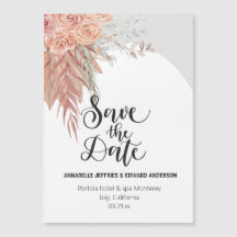 Elegante Estiloso boêmio terracota grama pampas