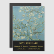 Elegante Salve a Data "Flor de Amendoeira" Versão