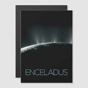 Convite Magnético Espaço Exterior, Cosmos, Sistema Solar, Encélado D