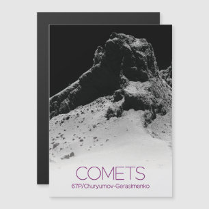 Convite Magnético Espaço Exterior, Sistema Solar, Cosmos, Cometas, 6