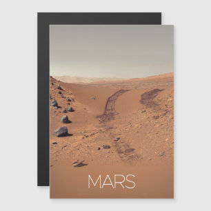 Convite Magnético Espaço Exterior, Sistema Solar, Marte Planeta, Cur