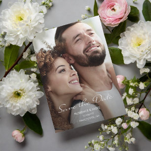 Convite Magnético Esperança Sonhar Foto Casamento Salve Data