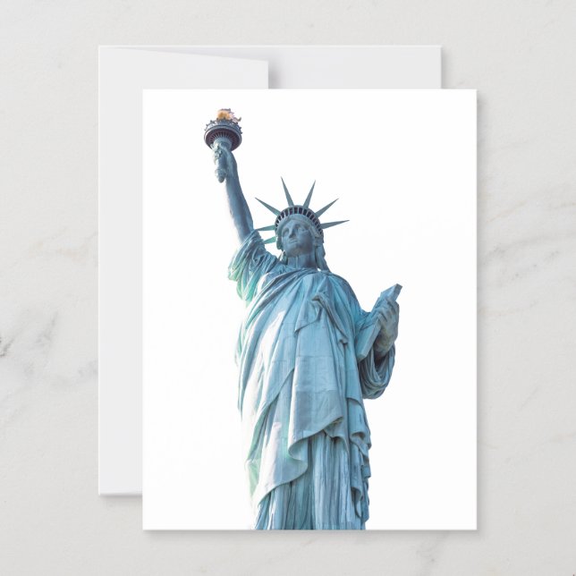 Convite Magnético Estátua da liberdade (Frente)