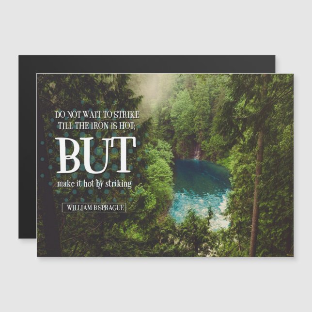 Convite Magnético Faça-O Quente Com Uma Placa Magnética Em Destaque (Frente/Verso)