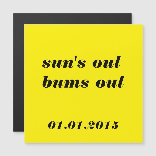 Convite Magnético Festa de solteira (Frente/Verso)