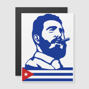 Convite Magnético Fidel Castro, Presidente, Revolução, Cuba, Havana