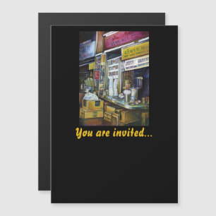 Convite Magnético Forças de Luz Carregadas Emocionalmente, Singapura