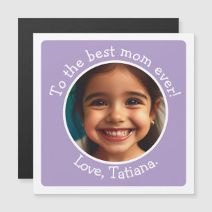 Convite Magnético Foto do Dia de as mães Personalizado Melhor Presen