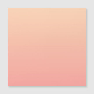 Convite Magnético Fundo de Gradação de Pêssego