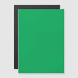 Convite Magnético Fundo Verde Sólido