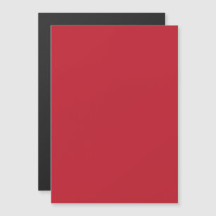 Convite Magnético Fundo Vermelho Escuro